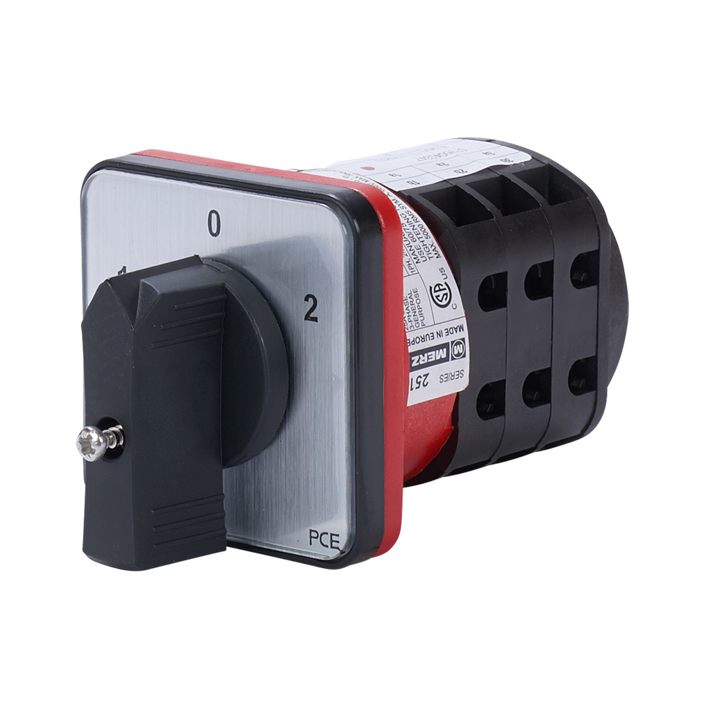 M*様 Switch Cam Switch: 3-pole, 25A (PN# Z251-3.H08B) | AutomationDirect