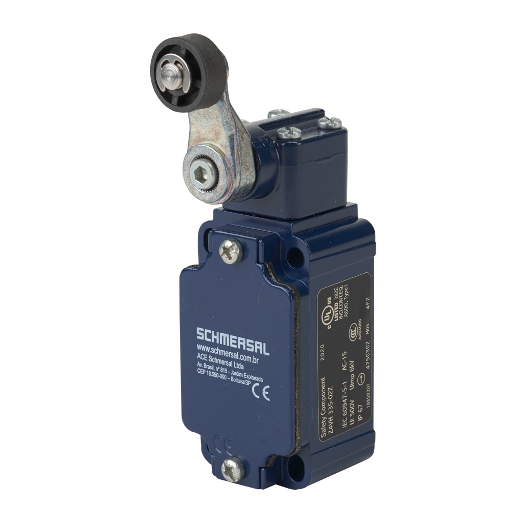 Limit Switch: side rotary lever with plastic roller (PN# Z4VH-335