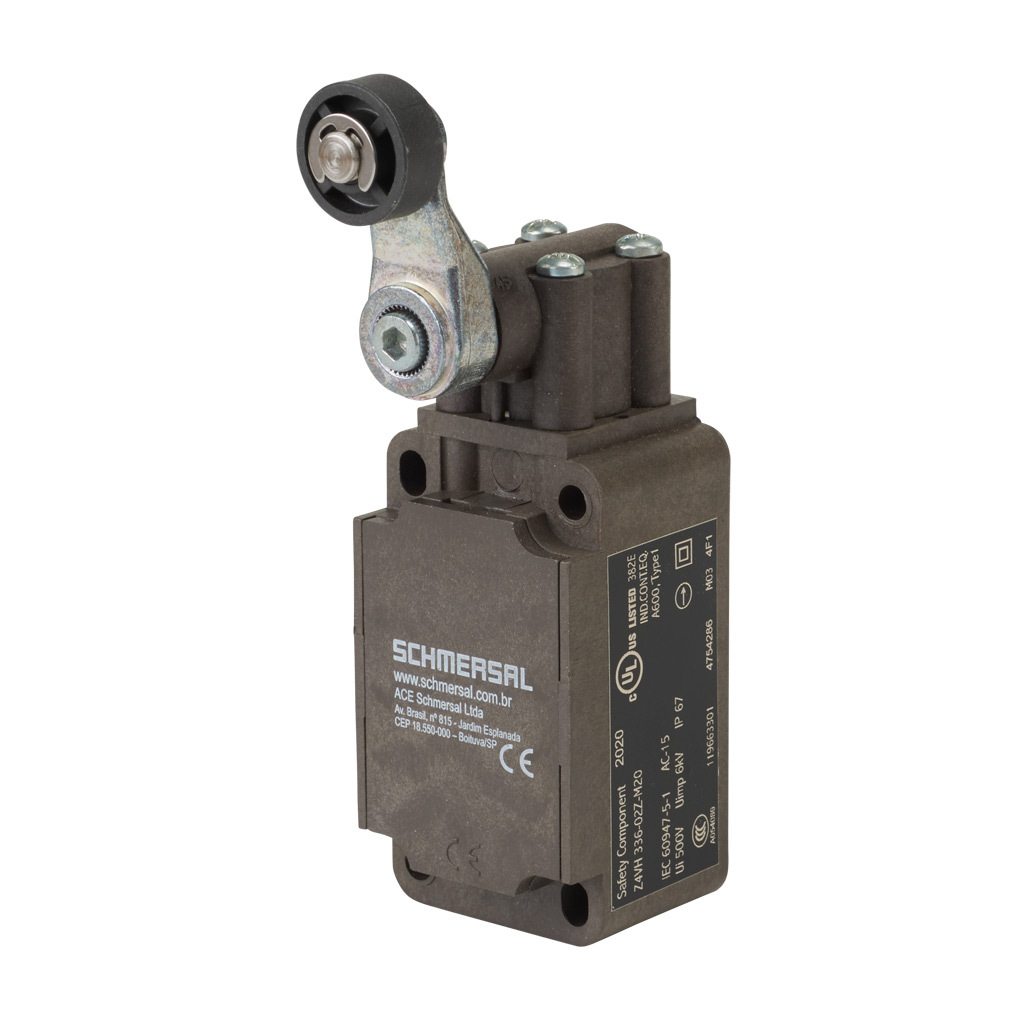 Limit Switch: side rotary lever with plastic roller (PN# Z4VH-336