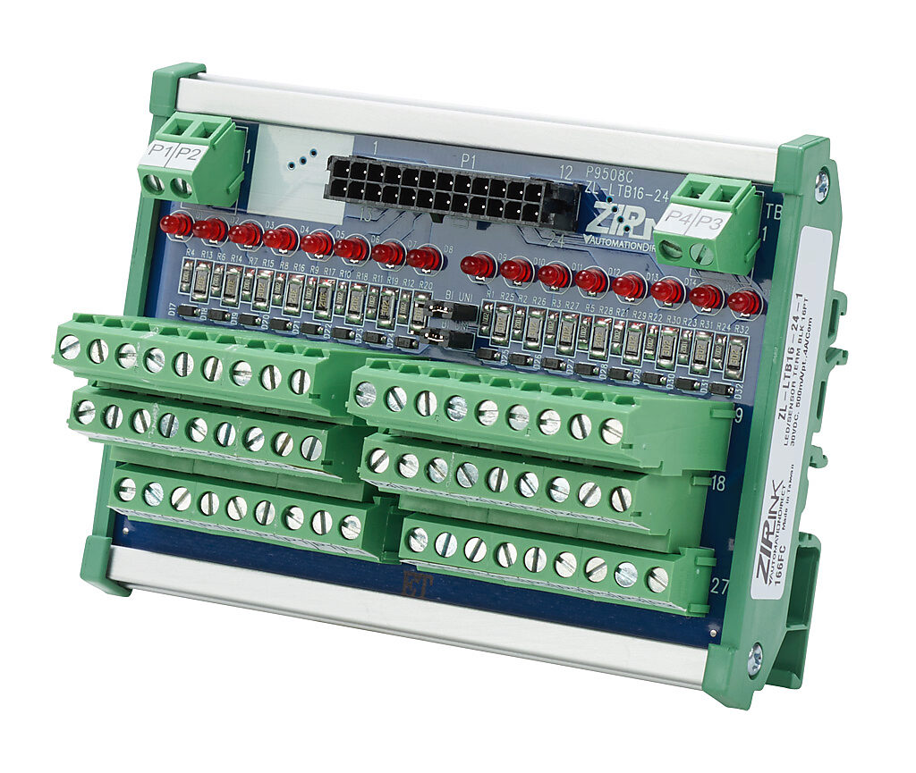 ZIPLink Sensor Input Module: 16-pt (PN# ZL-LTB16-24-1
