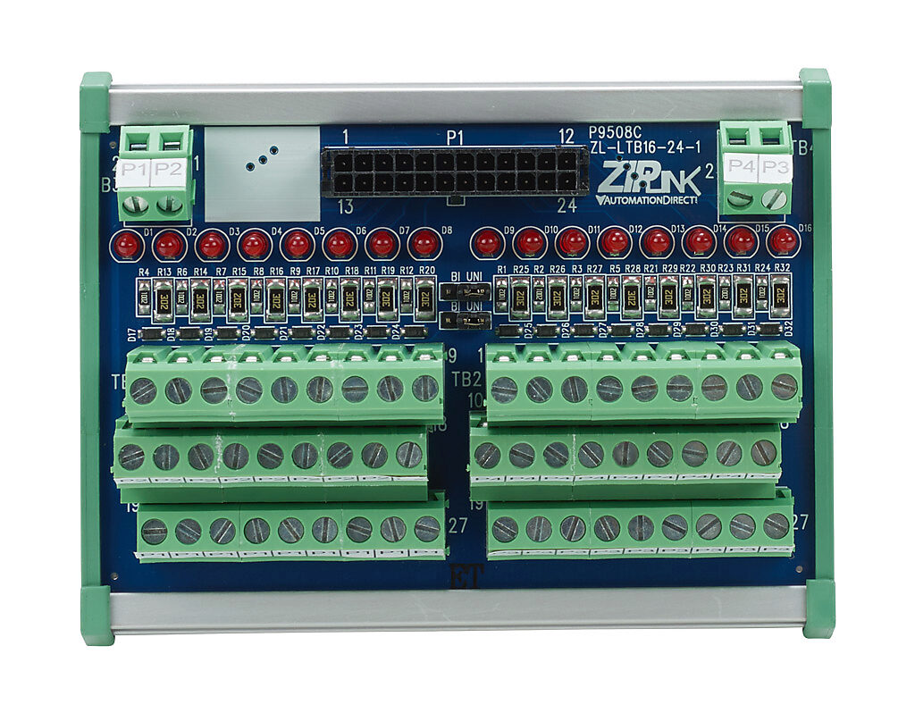 ZIPLink Sensor Input Module: 16-pt (PN# ZL-LTB16-24-1