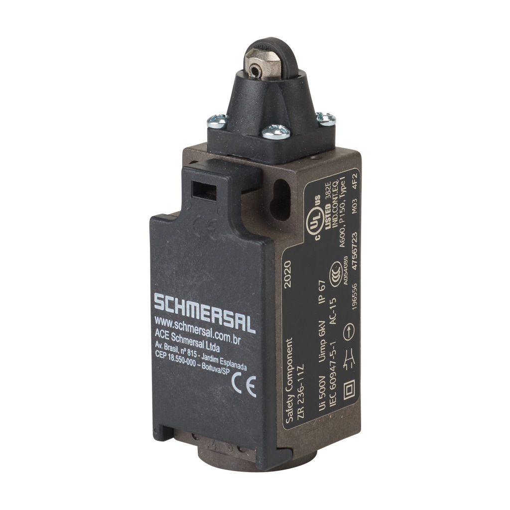 Limit Switch: metal plunger with plastic roller (PN# ZR-236-11Z