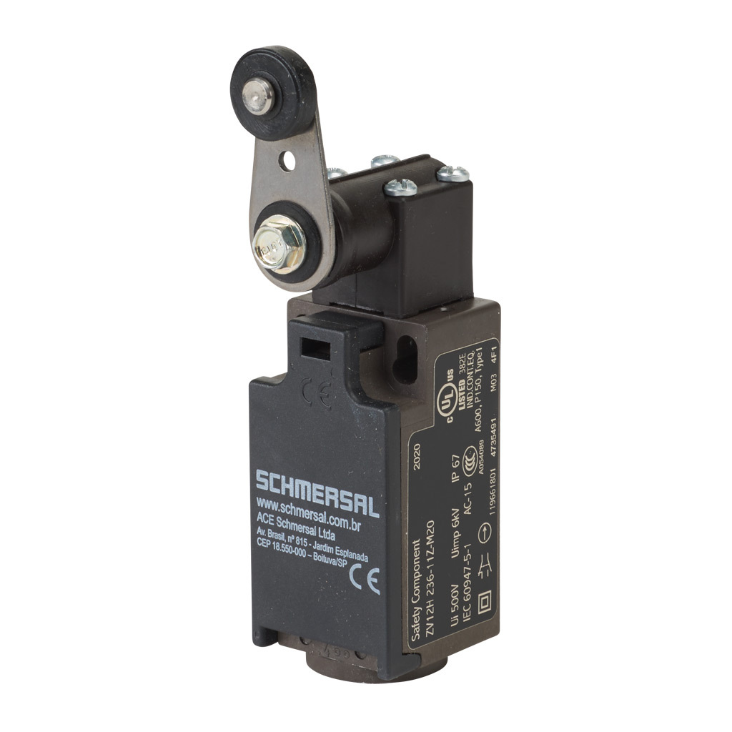 ha-ne Limit Switch: side rotary lever with plastic roller (PN# ZV12H-236