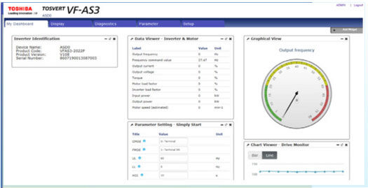 ASD Pro Software screen