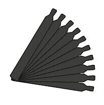 package of 10 blank labels