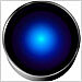 blue button graphic