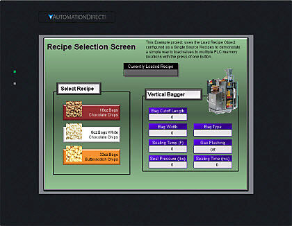 Recipe sample project