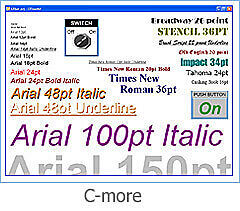 New Typefaces