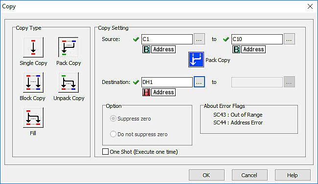 Copy Instructions Improvements