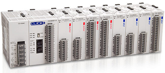 Expanded with 8 I/O Modules