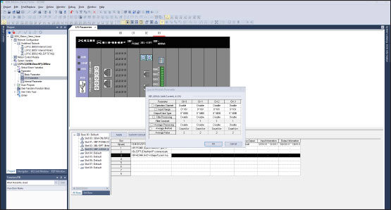Built-in project simulator screenshot