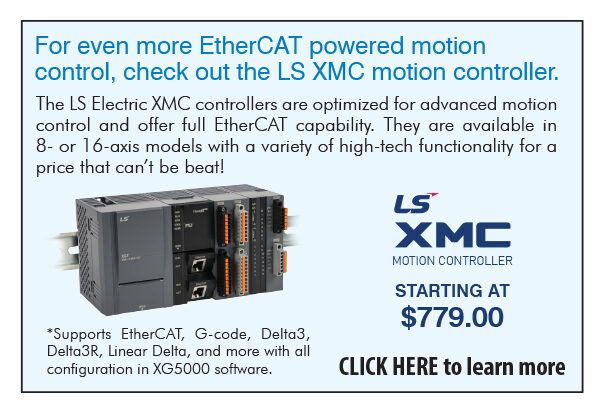 EtherCAT power with LS XMC